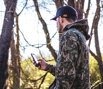 Hunter checking property activity